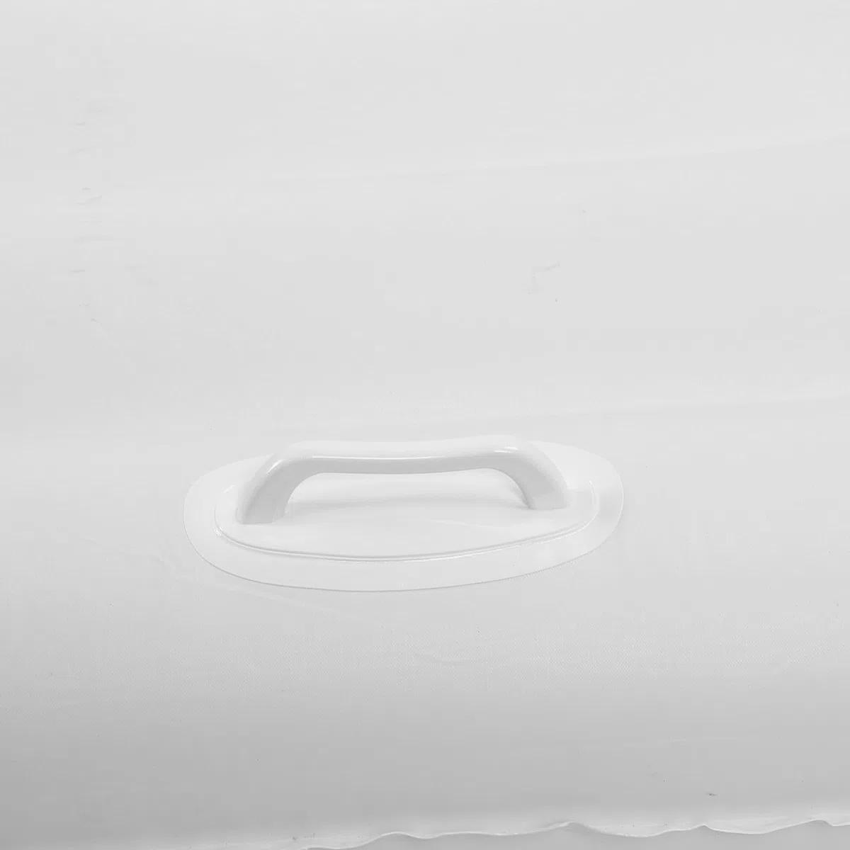 Couverture de Piscine Carrée Gonflable de 130 Cm, Protection en PVC Anti-poussière pour Spa Extérieur pour Une durabilité et Une propreté Améliorées