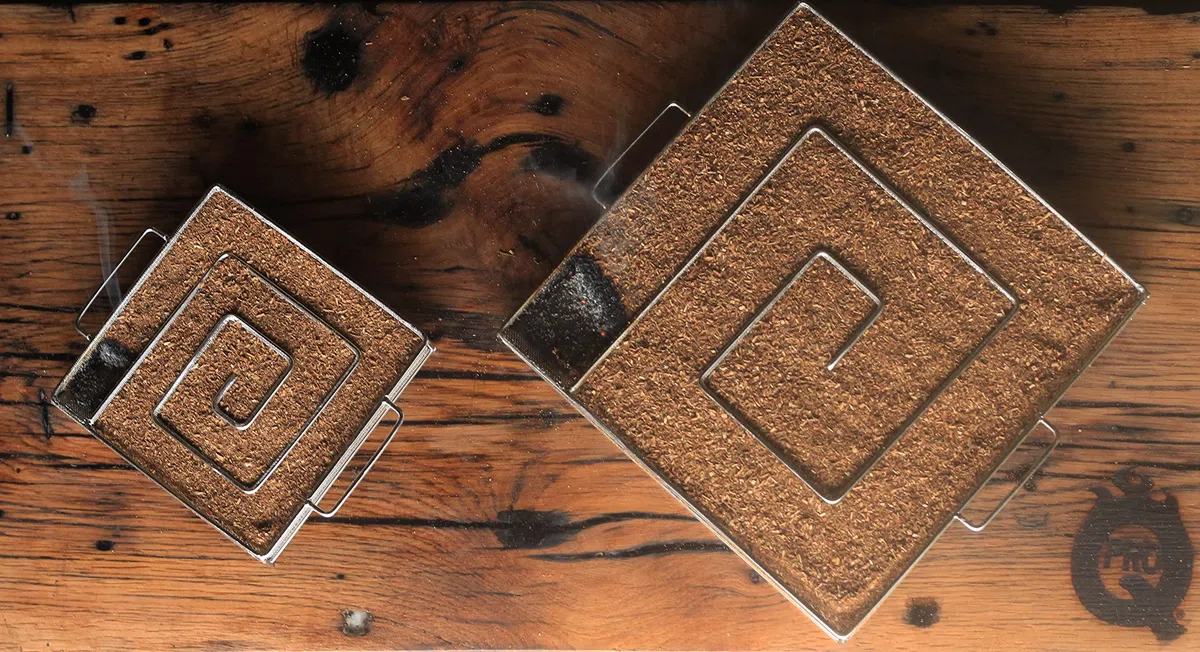 ProQ Générateur de fumée froide pour fumage alimentaire, fumoir à froid durable, fumoir d'extérieur pour barbecue ou armoire, petit