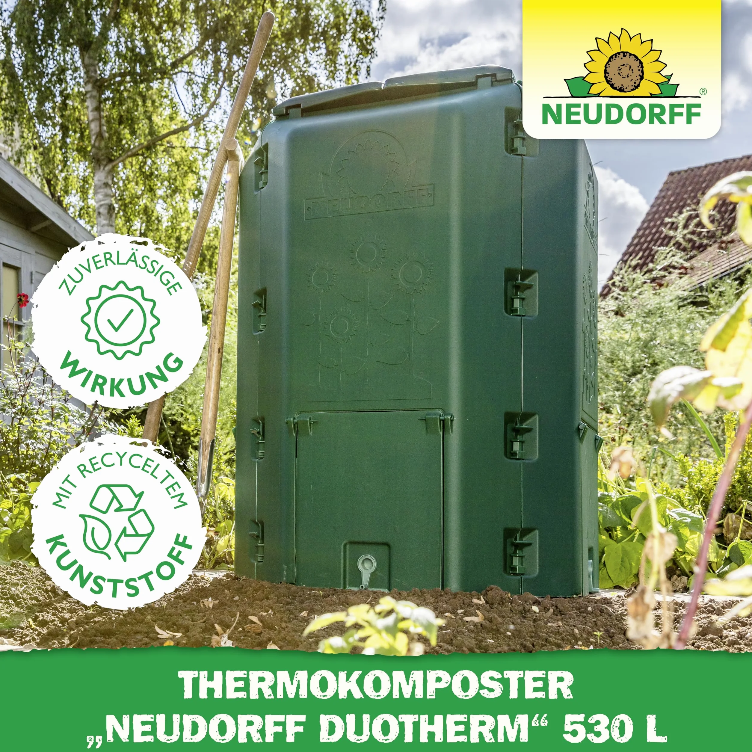 Neudorf 775 Composteur Thermique DuoTherm 530 l