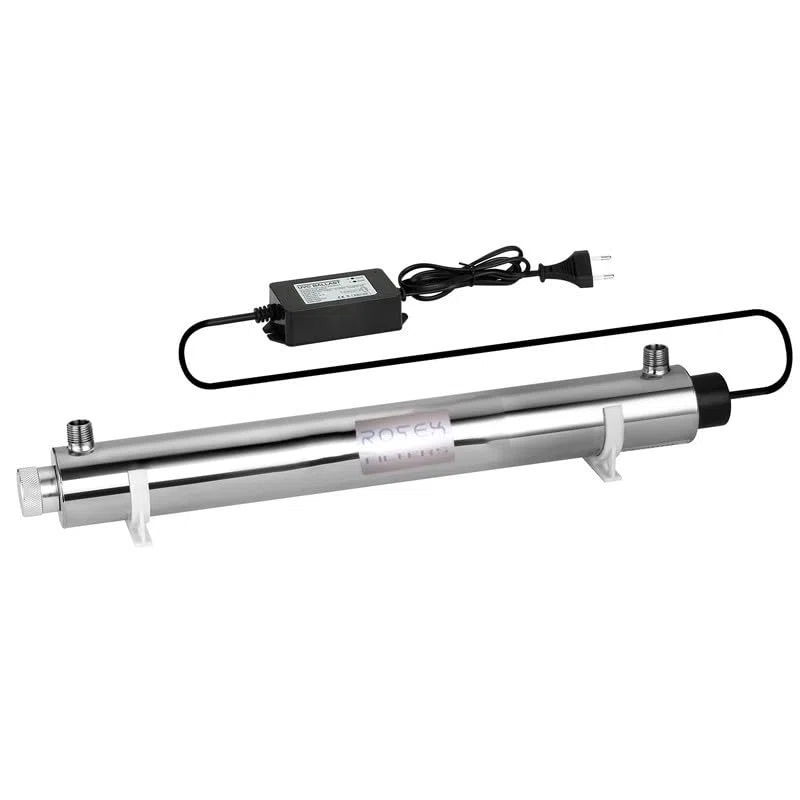 6 GPM 25W stérilisateur UV Ultraviolet désinfection de l'eau en Acier Inoxydable 304 ROTEK
