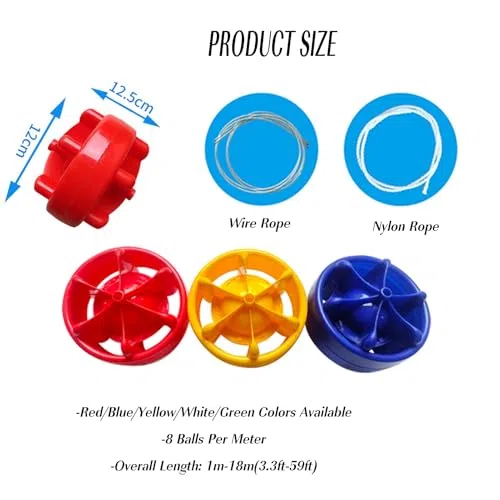 Barrière de sécurité flottante pour piscine, séparateur de voie de natation haute visibilité pour une meilleure sécurité de la zone de natation, construction en nylon durable