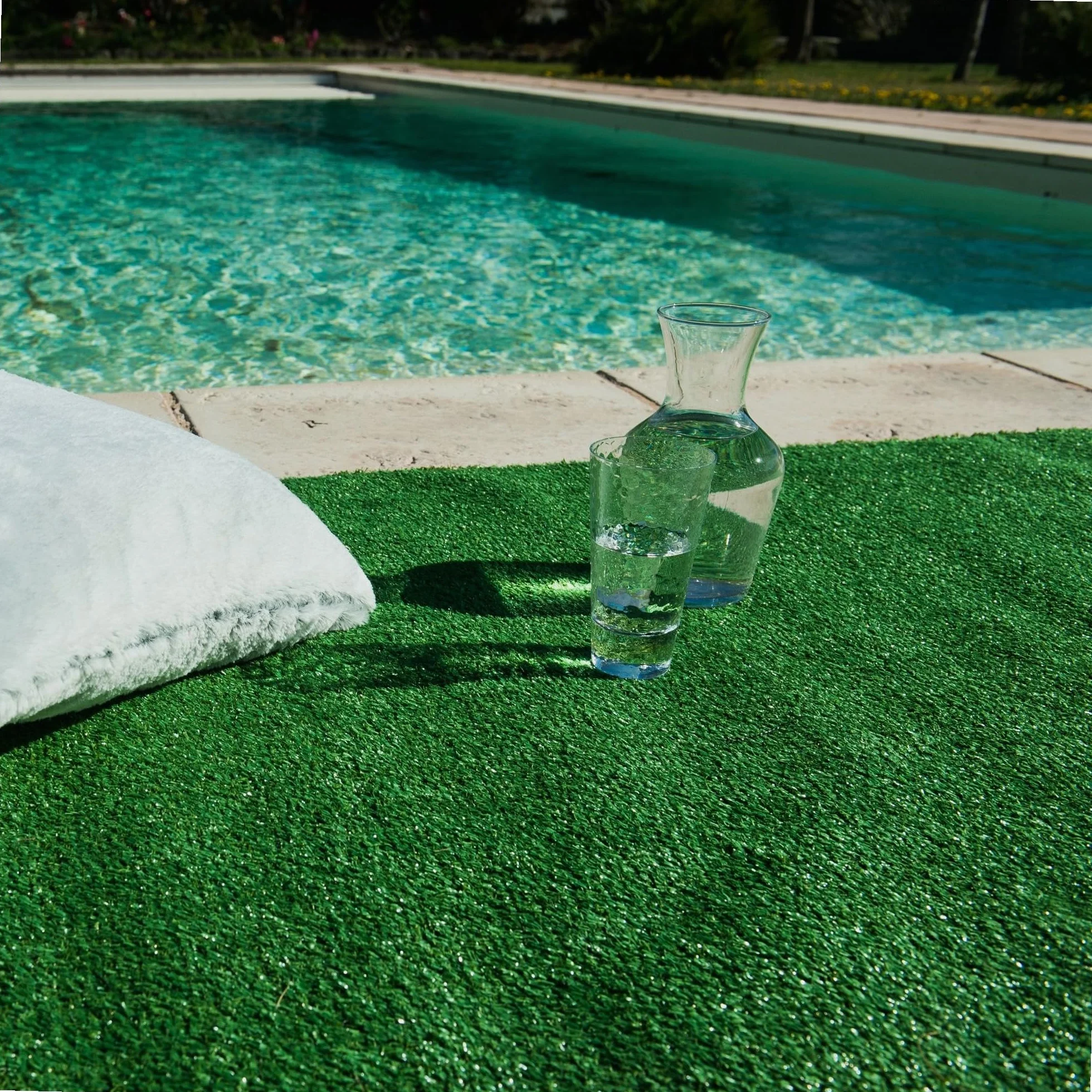WERKA PRO Gazon Artificiel 1 cm 1 x 10 m Soit 10m²