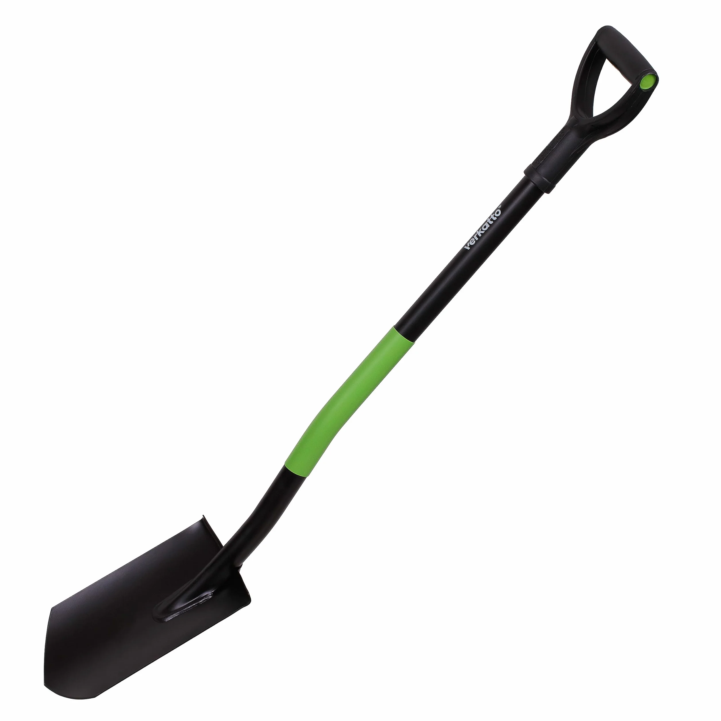 Mivos Petite pelle pointue - Mini pelle pointue pour le jardinage et la construction - Bêche courte - Bêche pionnière