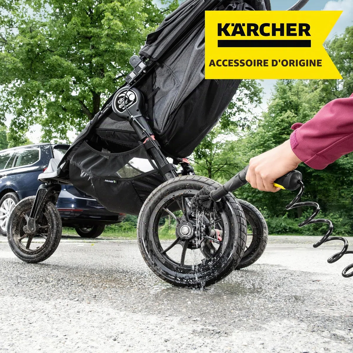 Kärcher OC 3 Adventure Box Boîte d'accessoires, avec brosse universelle et tuyau d'aspiration