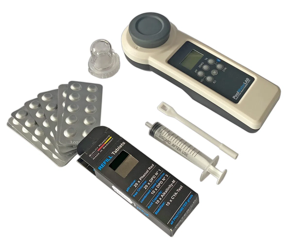 PoolLAB® 1.0 Kit de test d'eau de piscine