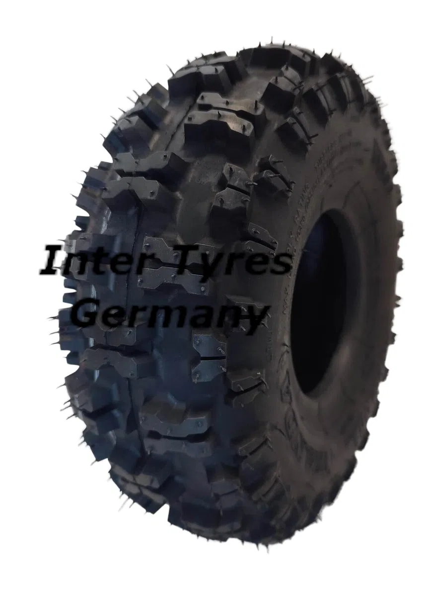 HAKUBA P5016 Lot de 2 pneus 16 x 6,50-8 P5016 pour tondeuse autoportée, tracteur, souffleuse à neige, quad, tondeuse à gazon, pneus pour enfants, pneus de tondeuse, pneus de pelouse dans les tailles