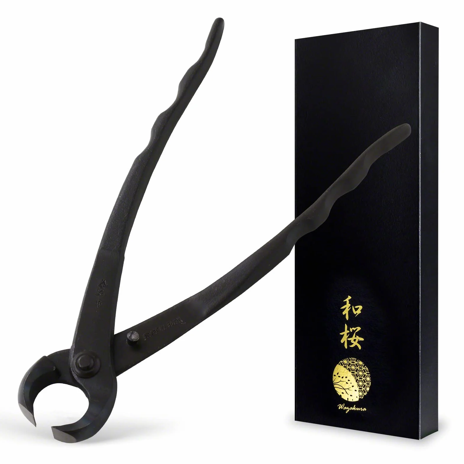 Wazakura Fendeur Séparateur de Tronc et Branche de Bonsaï 210mm - Outil en Acier Carbon Forgé à la Main au Japon Noir