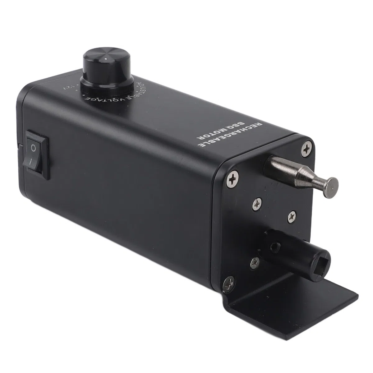 Remplacement du Moteur de Rôtissoire, Interrupteur étanche, Moteur de Gril de Rôtissoire 10 W, Vitesse Réglable, Fonction d'inversion Automatique pour Barbecue