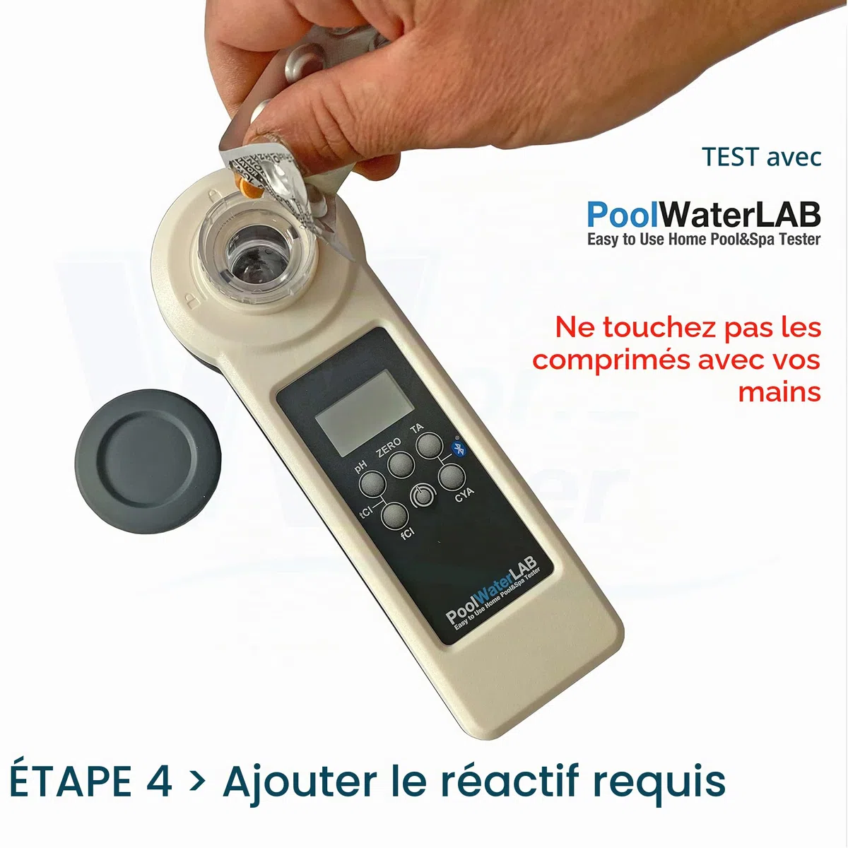 PoolLAB® 1.0 Kit de test d'eau de piscine