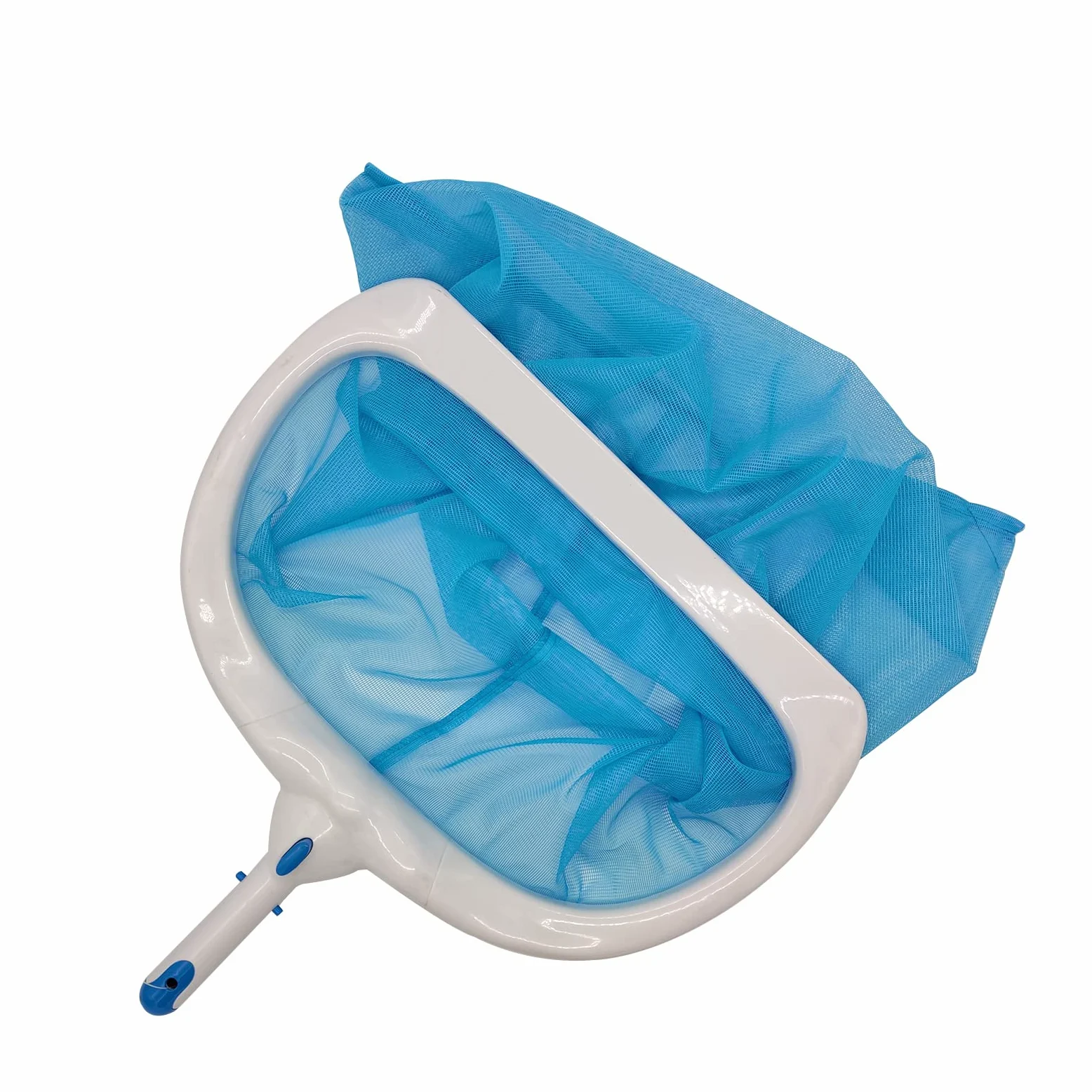 Écumoire de Piscine, épuisette Professionnelle à Mailles Fines avec Sac Profond pour Le Nettoyage des bassins de Jardin, jacuzzis, spas et fontaines