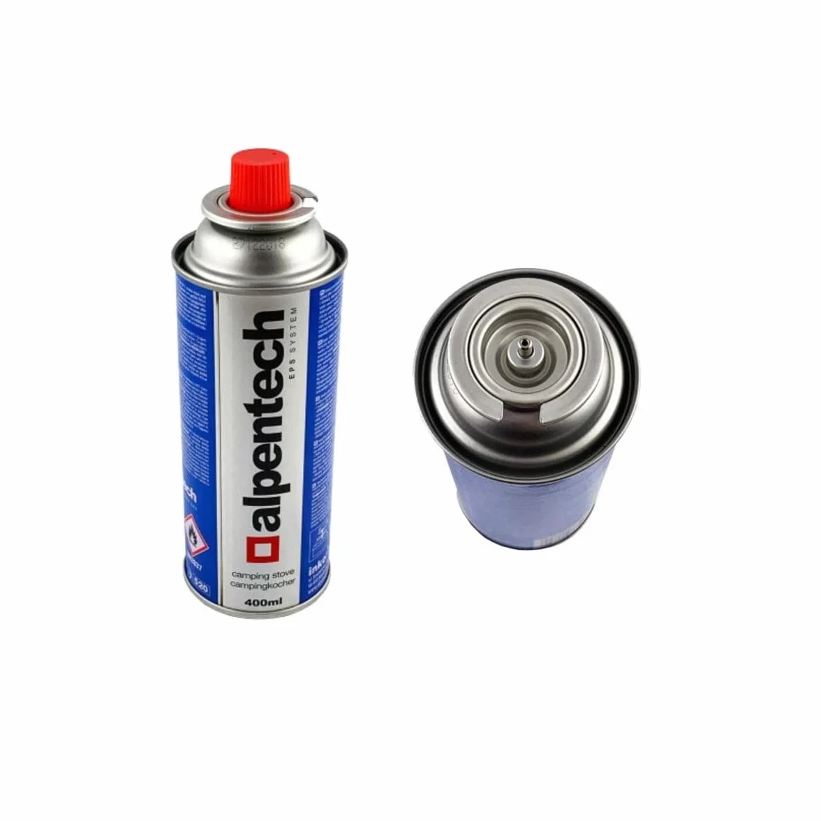 ALPENTECH - Pack de 28 Cartouches Gaz Butane 250 g - Clipsables Anti-Fuite (TUV/UN2037) - Usages : Réchaud, Camping, Chalumeau, Lanterne et Désherbage.