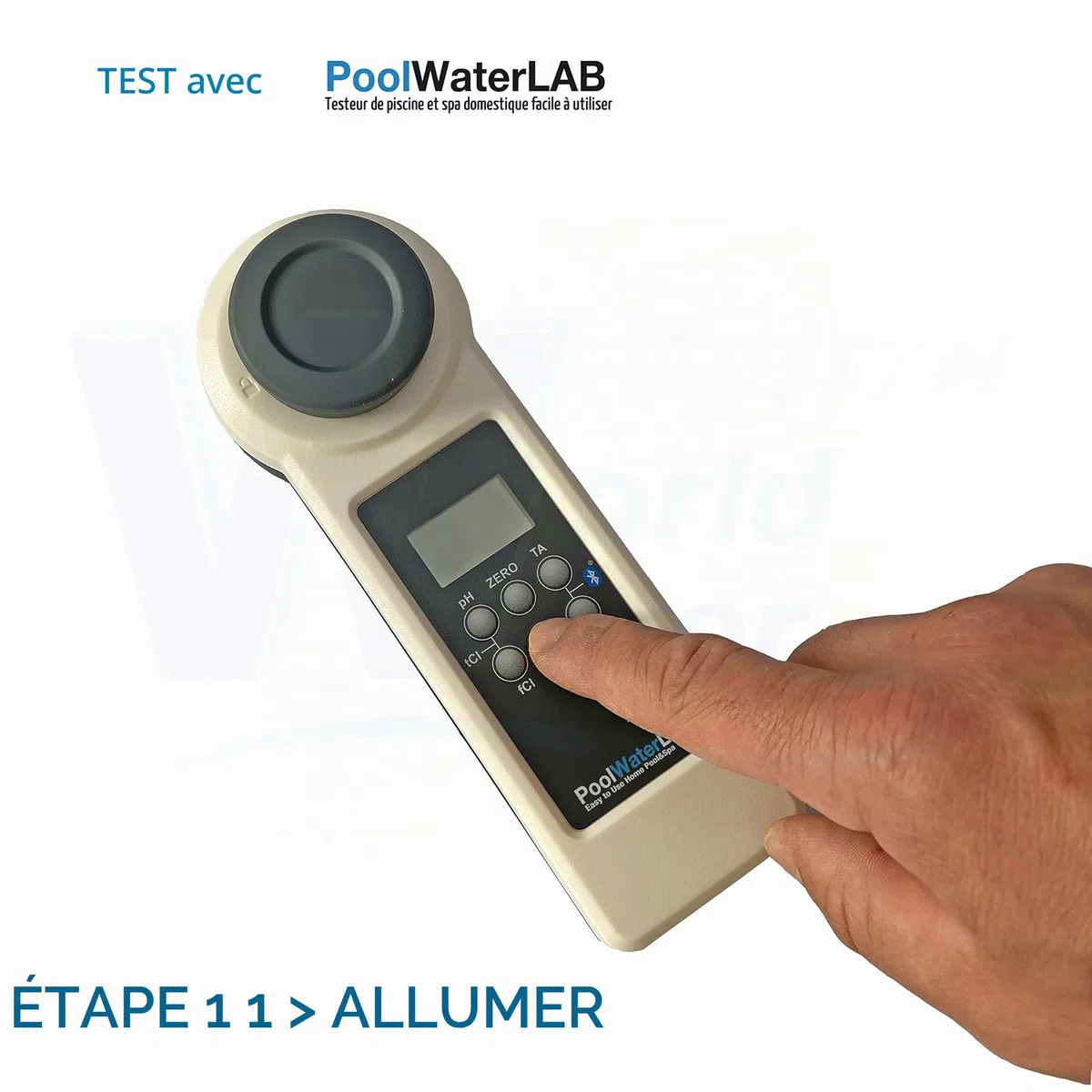 PoolLAB® 1.0 Kit de test d'eau de piscine