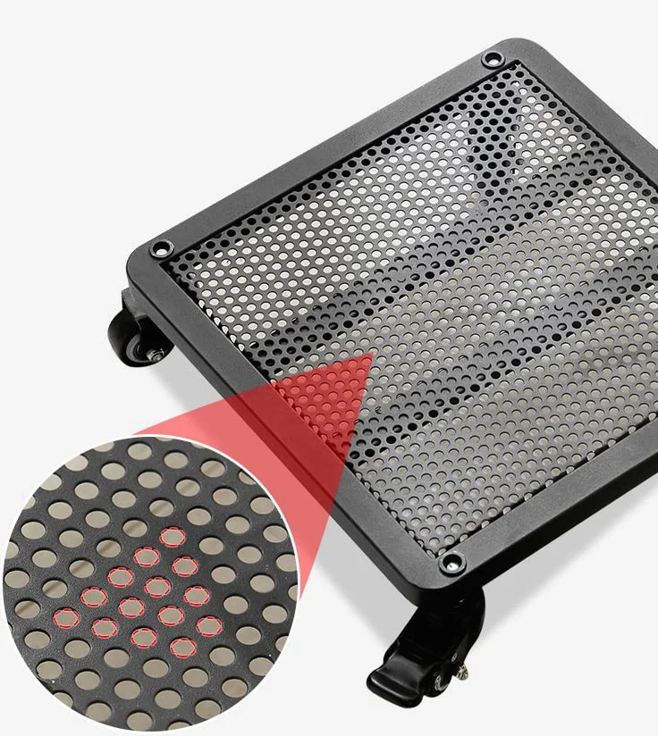 Chariot pour pot de fleurs – Support mobile durable avec freins, maniabilité facile sur roulettes pour l'intérieur et le jardin