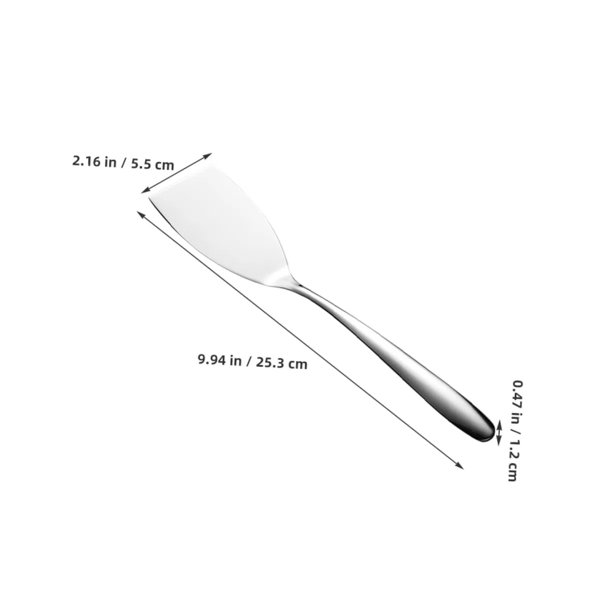POPETPOP 8pièces Spatule Acier Pour Steak Et Cuisine Ustensile De Cuisine Multifonctionnel Pour Barbecue Et Pâtisserie