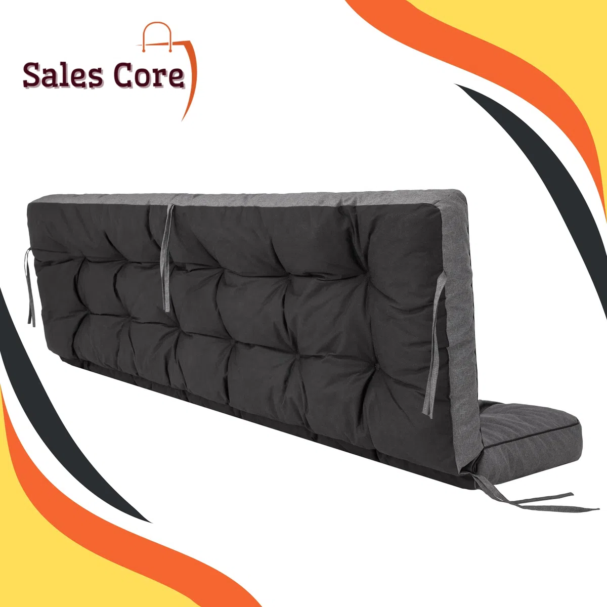 Coussin d'assise pour banc de jardin, 180 cm x 105 cm x 8 cm, pour balançoire, extérieur, imperméable, pour l'extérieur et l'intérieur, meubles de jardin