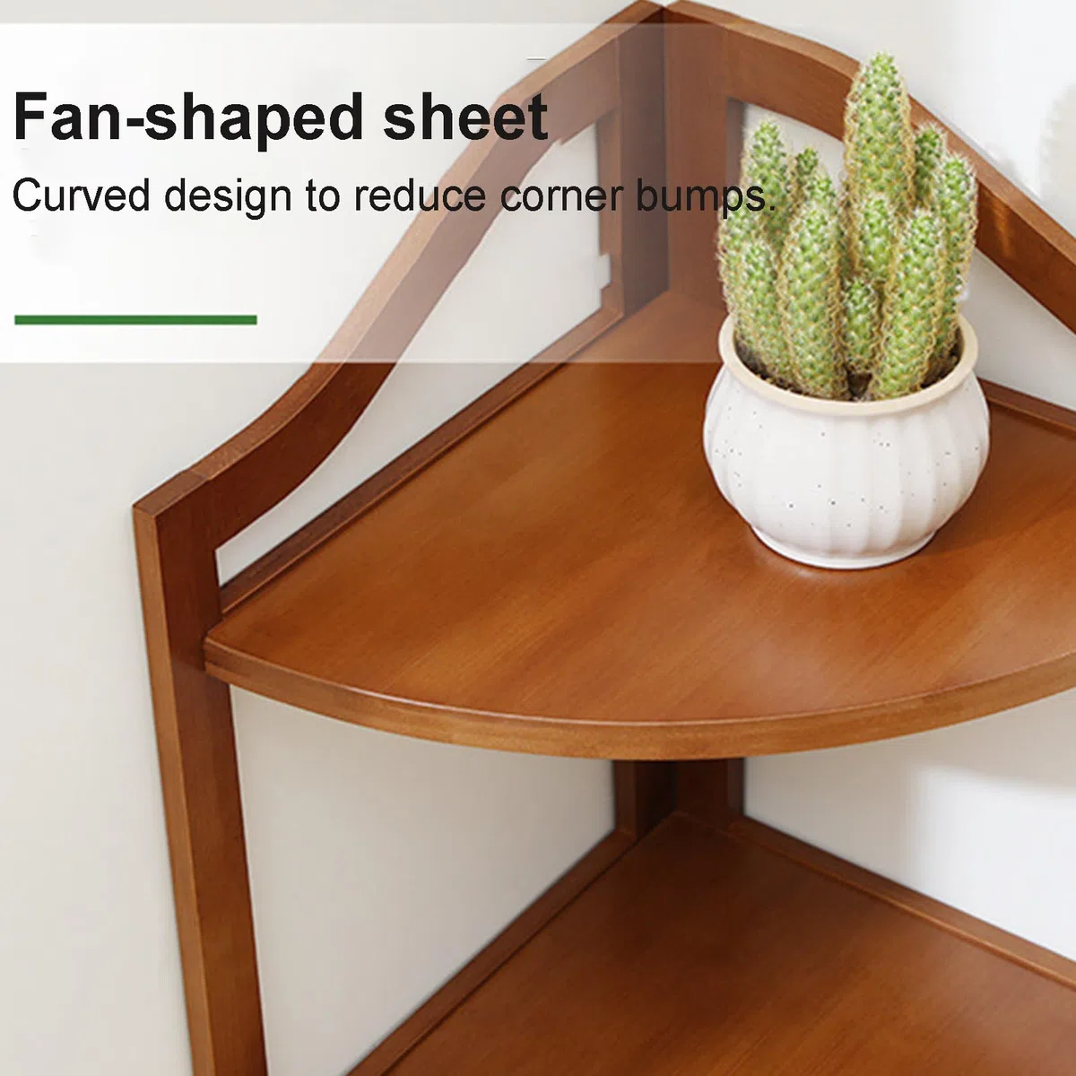 Support de plantes en bambou pour l'intérieur et l'extérieur, étagère autoportante à 3 niveaux pour fleurs et plantes, design robuste style échelle