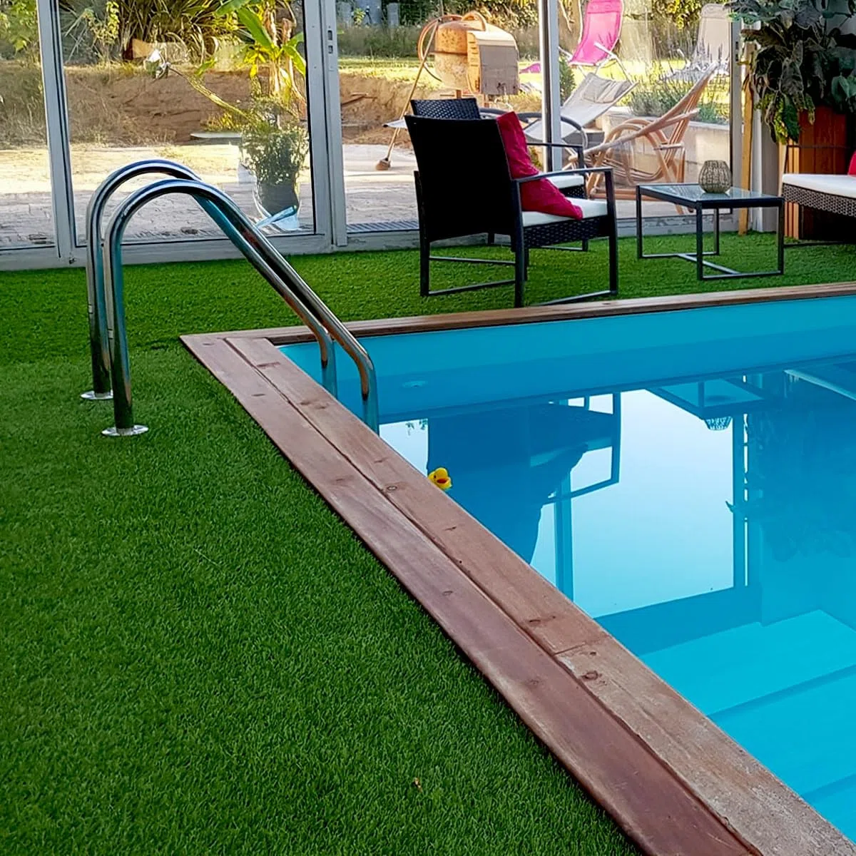 Gazon Synthétique 35mm en 2m de large (2m de large x 5m de long)