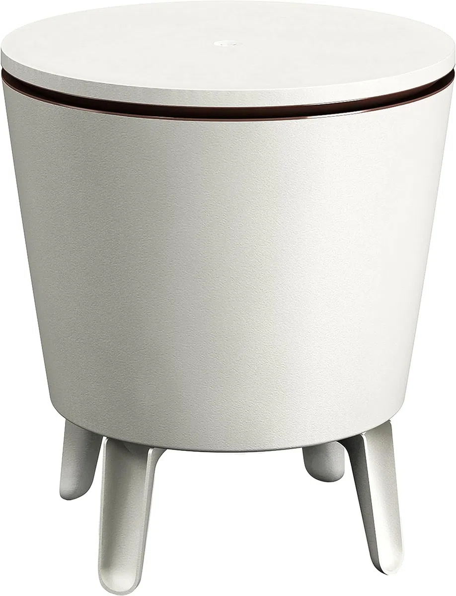 Keter 962CB Table de camping, blanc / marron