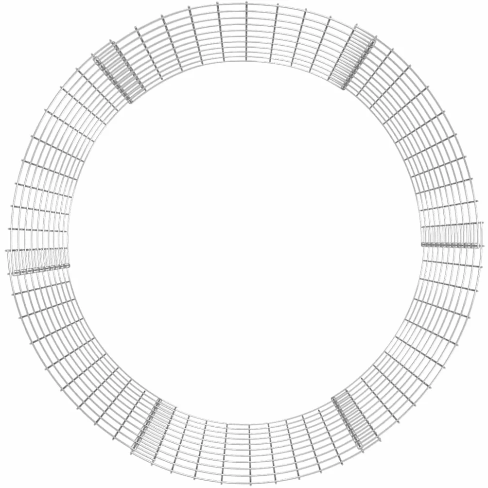 Composteur de Jardin en Acier galvanisé Ø100x100 cm pour Recyclage de déchets Verts et organiques, idéal pour Potager, Balcon ou pelouse, avec aération optimale