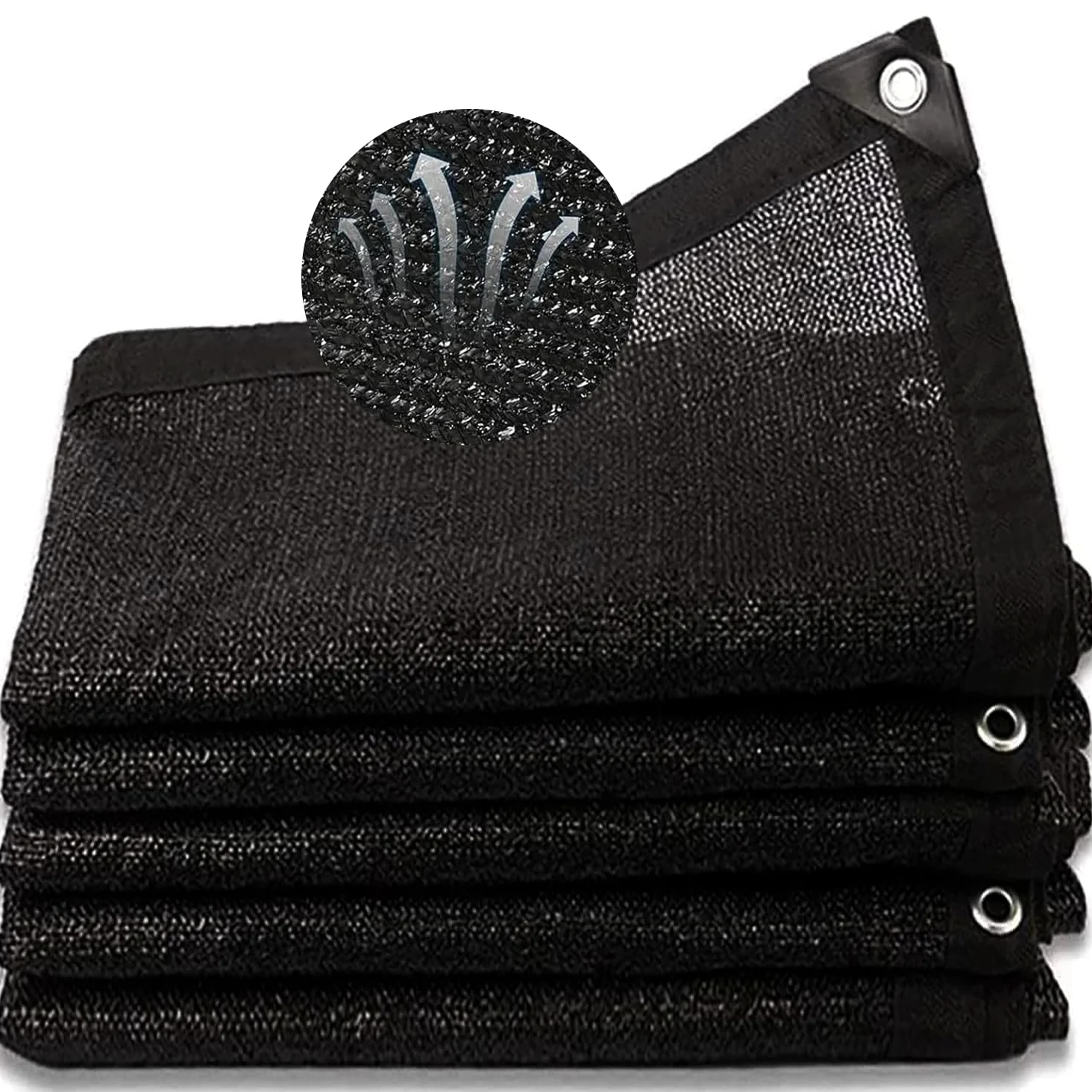 Filet d'Ombrage, Filet Protection Solaire 80-95% Anti-UV, Toile d'Ombrage Jardin Exterieur avec œIllets, Voiles D'Ombrage RéSistant pour Potager, Serre, Balcon,Terrasse, Pergola, Patio