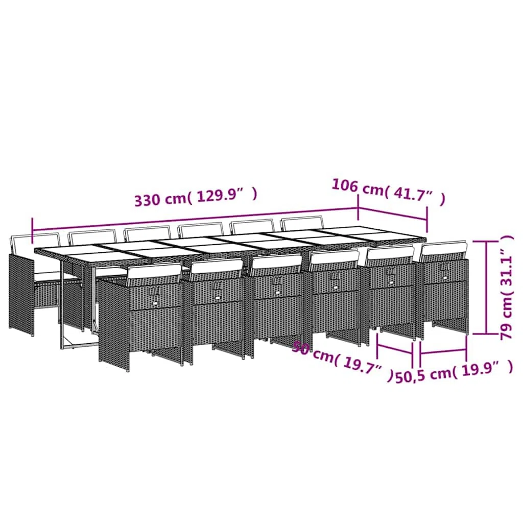 vidaXL Ensemble à Manger de Jardin avec Coussins 5 pcs, Table et Chaise de Terrasse, Meubles de Patio, Mobilier d'Extérieur, Gris Clair Résine Tressée