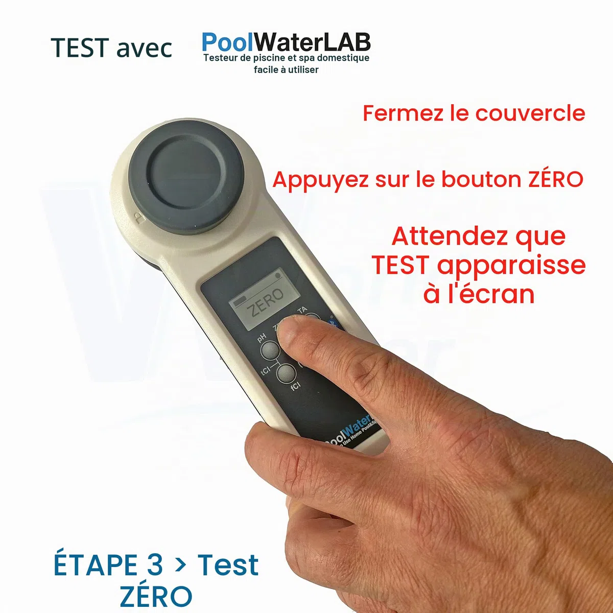 PoolLAB® 1.0 Kit de test d'eau de piscine