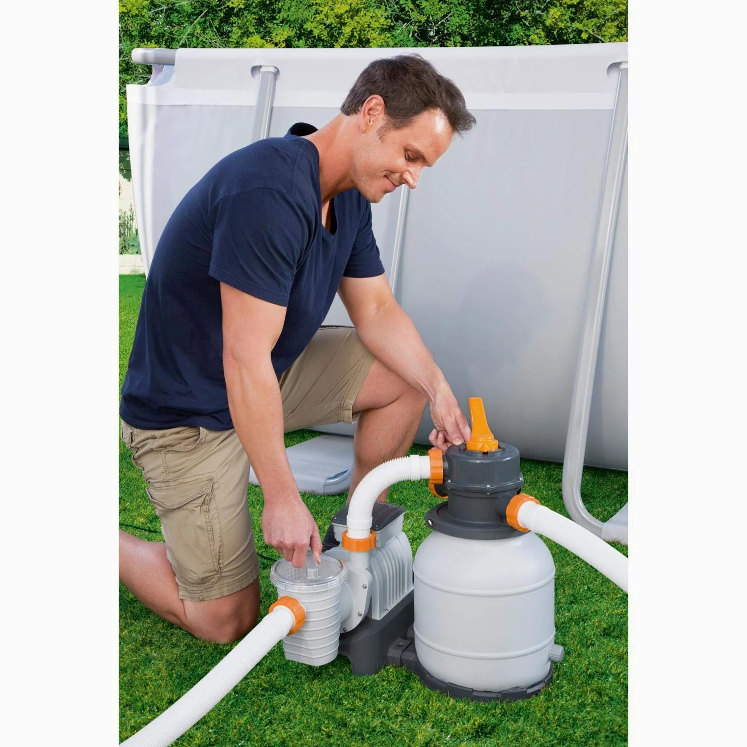 Bestway Flowclear Pompe de filtration à sable 5678 L h