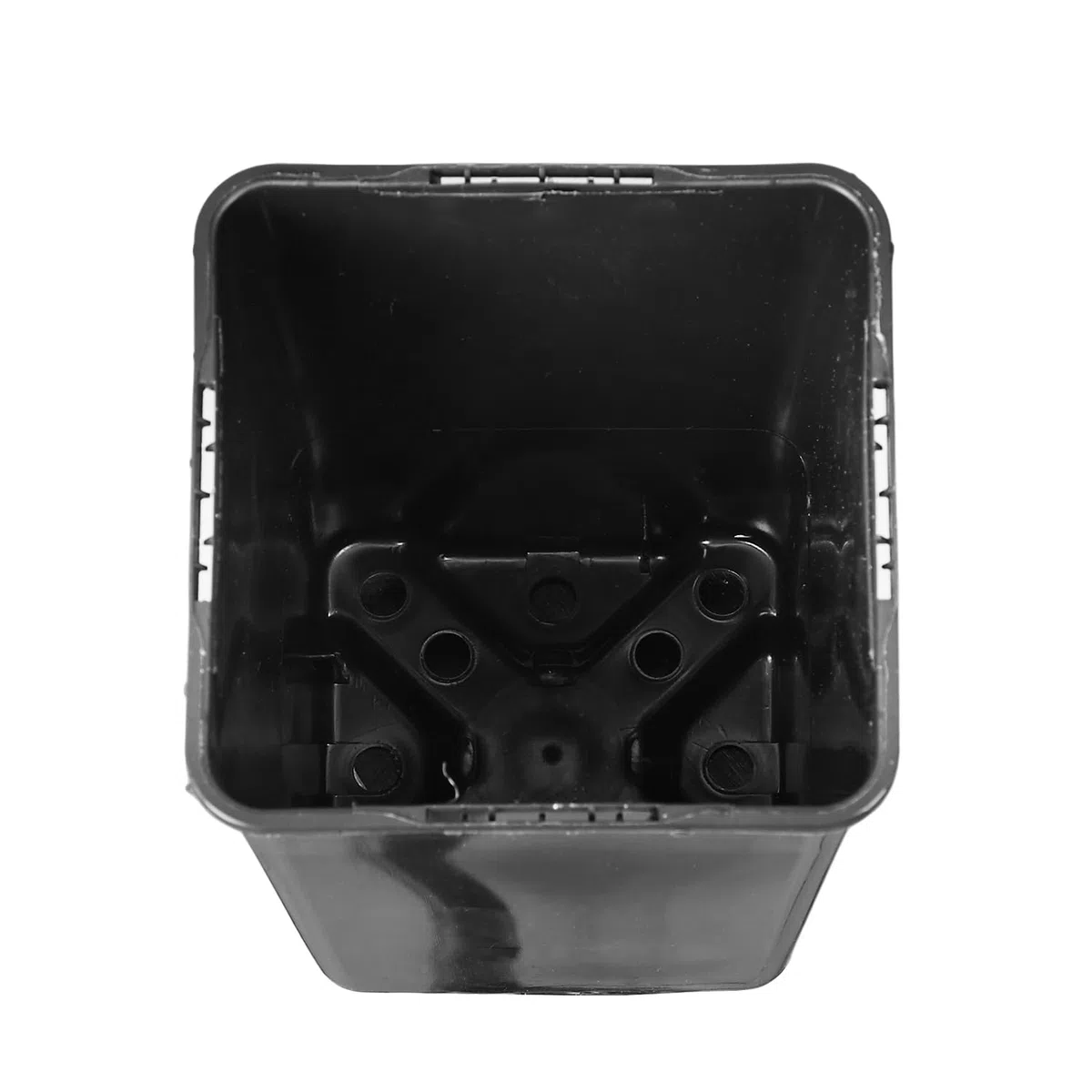 Tymar Lot de 100 pots de culture, hauts, 11 x 11 x 21,5 cm, à racines profondes, pour semis, boutures, pots de fleurs profonds, en plastique