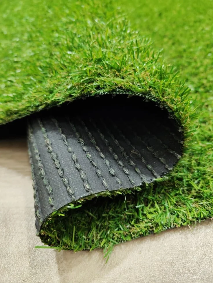 Rouleau de gazon artificiel en moquette pour terrasse ou jardin, hauteur 20 mm, 150 x 200 cm