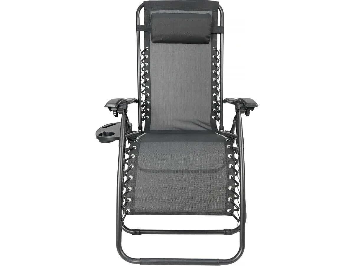Fauteuil de Jardin Relax zéro gravité Sintra - Noir