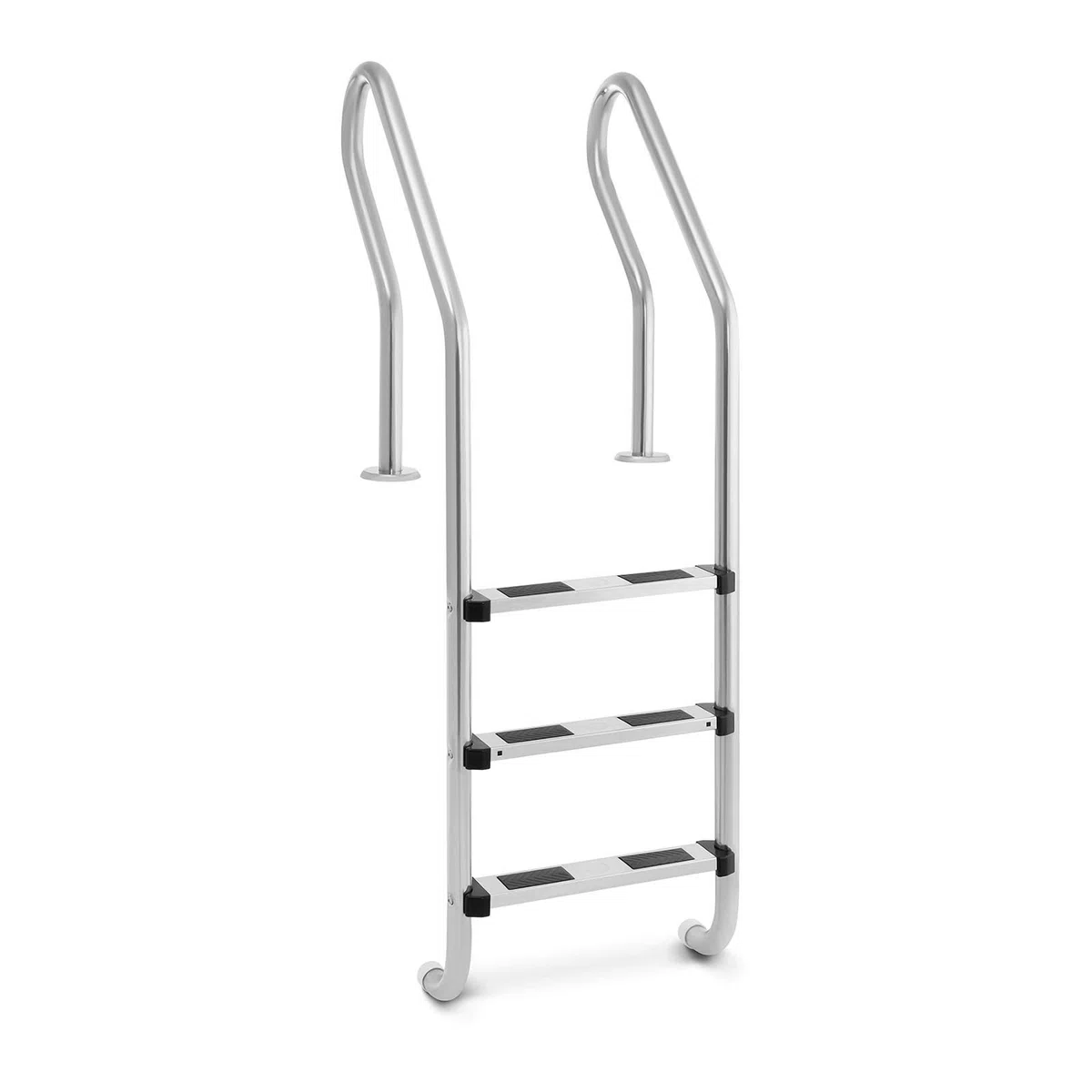 Échelle De Piscine pour Piscine Creusée Enterrée UNI_Pool_Ladder_1600 (Profil Normal, 3 marches, INOX, 180 kg Max)