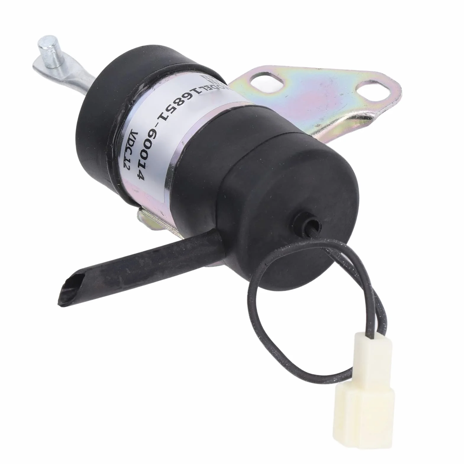 Solénoïde D'arrêt de Carburant 16851-60014 de Remplacement pour Tondeuse Kubota, Tracteur, Pelle RTV RTV900 D722
