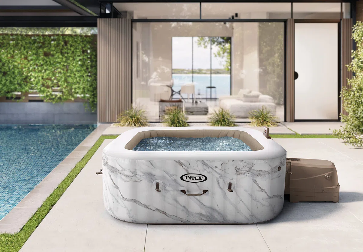 Intex - 28464EX - Pure Spa Calacatta 4 Places