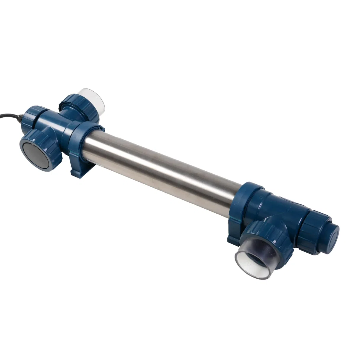 AquaForte Midi Power UVC 40 Watts, Lampes Courtes et boîtier en Acier Inoxydable, débit Maximal de 15m3 par Heure, pour Un Bassin Clair avec des Poissons en Bonne santé sans Produits Chimiques