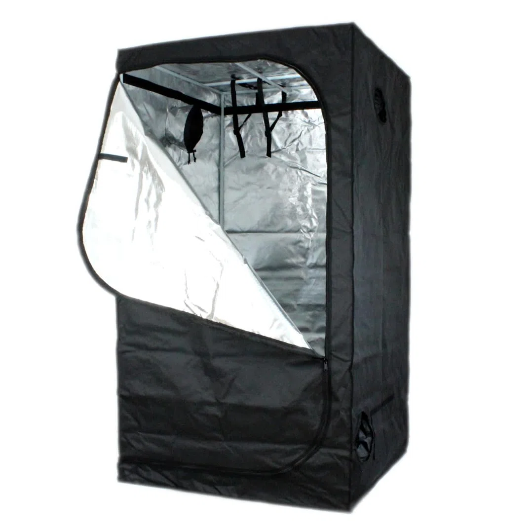 Tente de culture, 100 x 100 x 180 cm, noir, tente de culture, armoire de culture