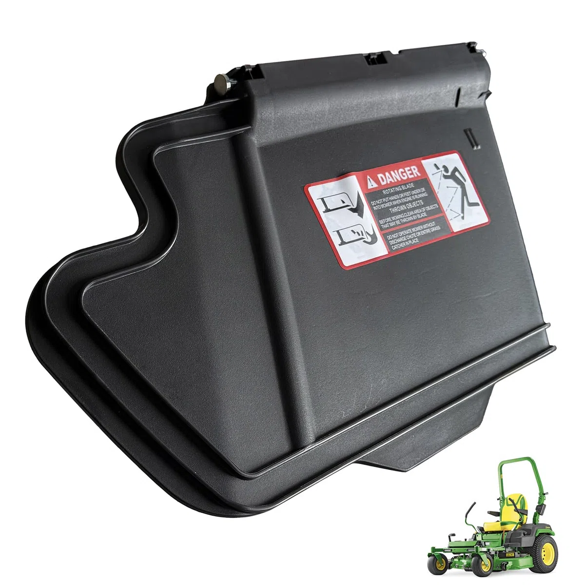 deawater TCA16388 Kit de goulotte de décharge pour tondeuse à gazon John Deere 54C 54D 48C 62D