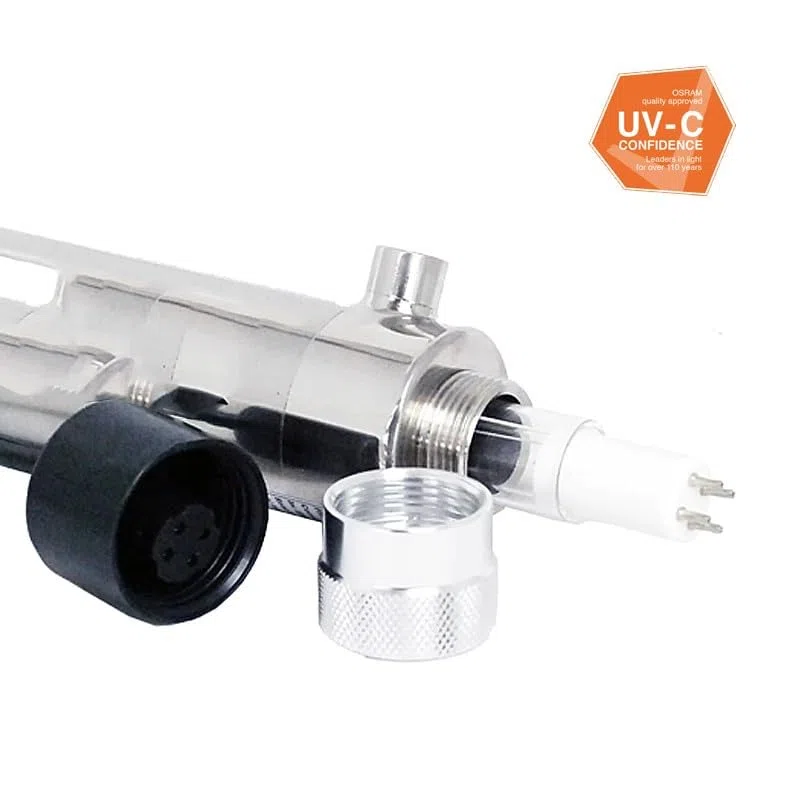 6 GPM 25W stérilisateur UV Ultraviolet désinfection de l'eau en Acier Inoxydable 304 ROTEK