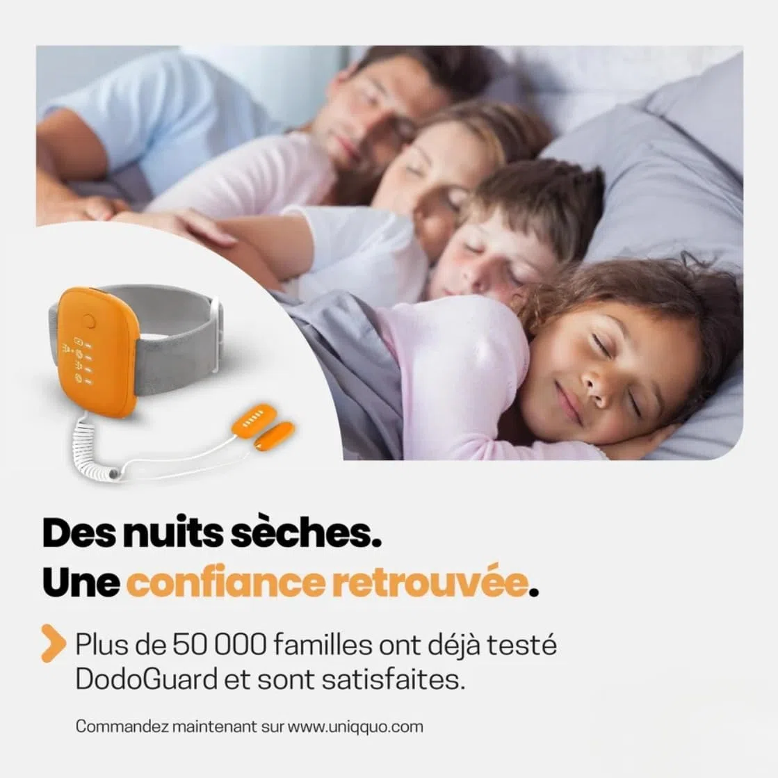 Alarme D'énurésie Nocturne DodoGuard, Alarme Pipi, Recharge USB | Accessoire D'énurésie avec 3 Modes, Alarme Pot Sûr Haute Sensibilité pour, Filles, Garçons Et Autres (Vert)