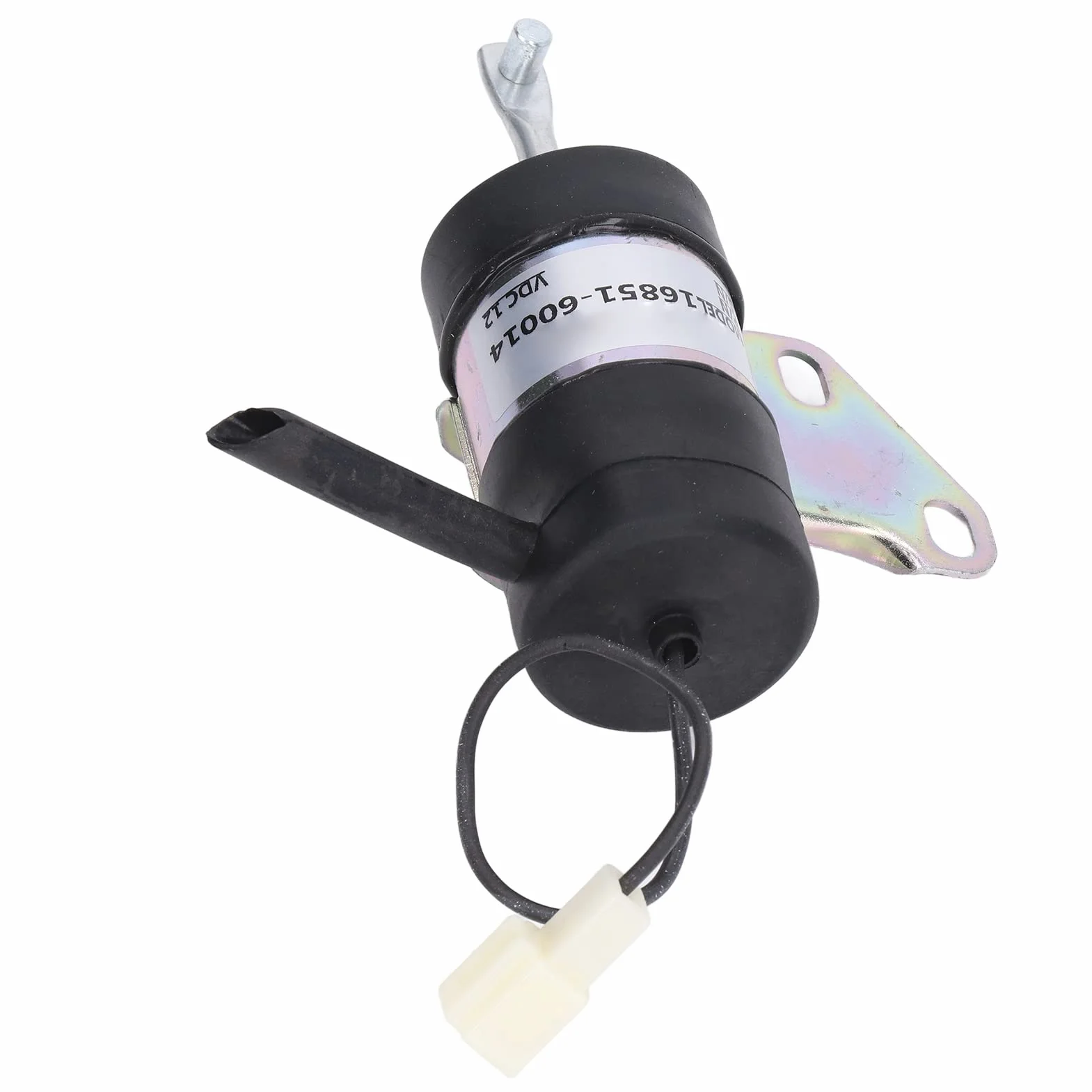 Solénoïde D'arrêt de Carburant 16851-60014 de Remplacement pour Tondeuse Kubota, Tracteur, Pelle RTV RTV900 D722