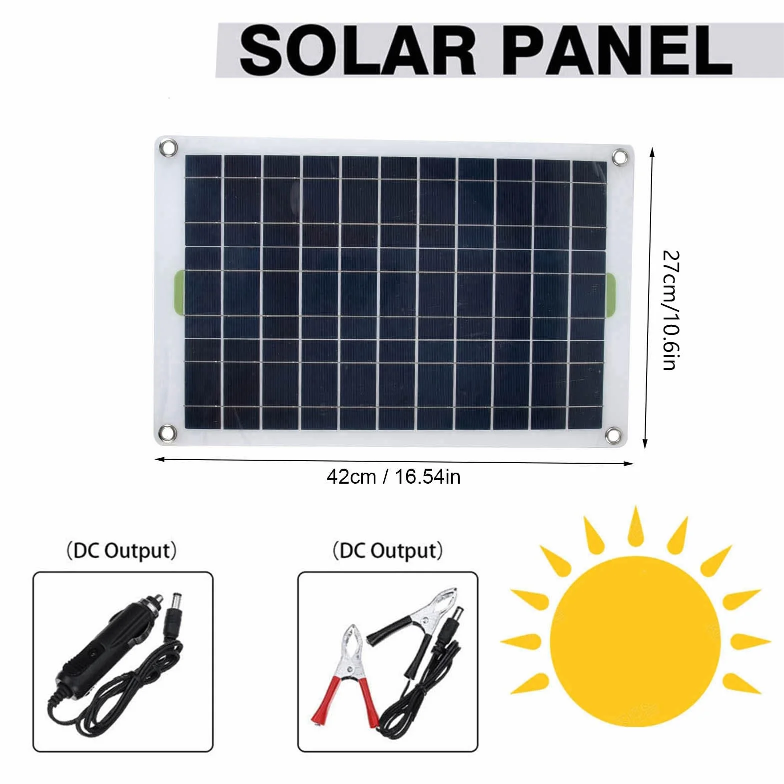 Kit de Pompe à Eau Solaire Pompe de Bassin Jardin 800L / H Économiseur d'Energie